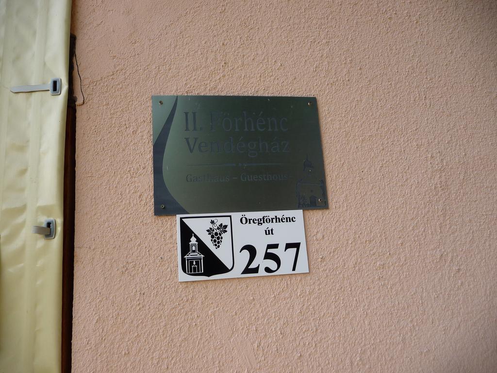 Foerhenc Wine House & Guesthouses I-Ii-Iii Nagykanizsa Luaran gambar